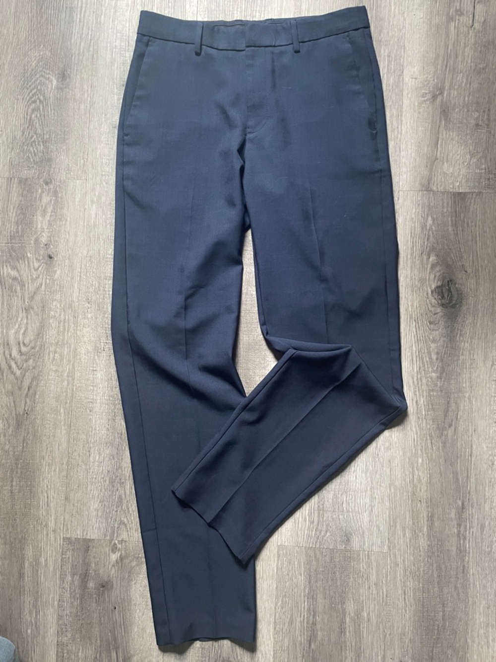 Kenneth Cole Slim Fit Navy Dress Pants